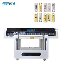 Imprimante multifonctionnelle Sena SN-9060 UV à plat/à bande pour coques de téléphone, gobelets, PVC, métal, stylos, bois, cylindres, braille, numérique