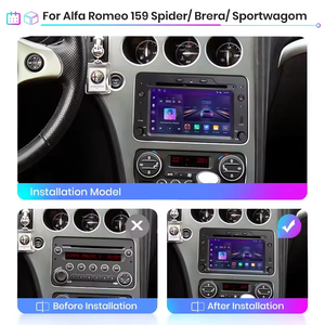 <span class=keywords><strong>Android</strong></span> GPS Navigation Car-play Head Unit Car Stereo pour 7 pouces <span class=keywords><strong>Alfa</strong></span> Romeo <span class=keywords><strong>159</strong></span> Spider Brera Sportwagon 2012 - Product Image 4