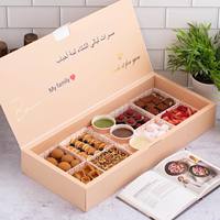 Carton d'emballage de truffe cadeau avec insertion Boîte de bonbons de luxe personnalisée Boîte d'emballage de chocolat, Dattes de chocolat Boîte du Moyen-Orient