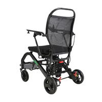 Fauteuil roulant électrique en fibre de carbone confortable et pliable avec frein électromagnétique intelligent JBH, adapté aux personnes handicapées et aux personnes âgées