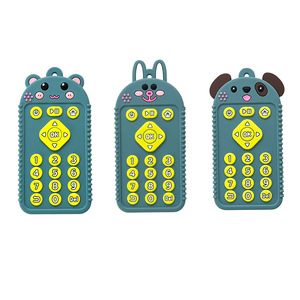 Mordedor de silicona de calidad alimentaria que calma el dolor de dentición y alivia el malestar <span class=keywords><strong>para</strong></span> bebés de 0 a 24 meses, juguete <span class=keywords><strong>para</strong></span> comer <span class=keywords><strong>para</strong></span> la dentición de los niños - Product Image 3