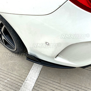 Rear Bumper Lip Diffuser Side Spoiler <b>Splitter</b> for Mercedes Benz CLA-Class C117 CLA180 200 CLA45 AMG 2013-2019 Body Kits - Product Image 5