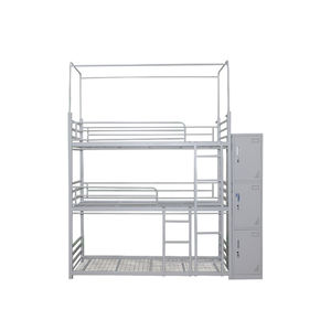 <span class=keywords><strong>Camas</strong></span> Literas Triples <span class=keywords><strong>de</strong></span> Metal con Estructura <span class=keywords><strong>de</strong></span> Acero, 3 Niveles, <span class=keywords><strong>en</strong></span> <span class=keywords><strong>Venta</strong></span> a Bajo Precio - Product Image 1