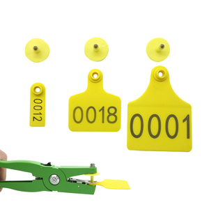 REET013 Étiquette d'oreille jetable en TPU pour animaux (bovins, porcs, moutons, etc.) - Utilisation agricole avec plusieurs tailles disponibles - Product Image 4