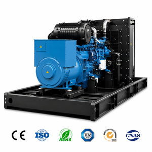 Générateur au gaz naturel triphasé à châssis ouvert, refroidi par eau, à faible vibration, sortie de courant constante, avec panneau numérique et fonction ATS - Product Image 1