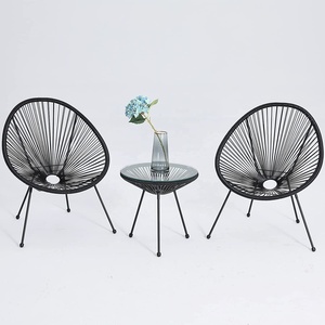 Chaise <span class=keywords><strong>Acapulco</strong></span> à empiler en rotin, chaise de patio en corde, meubles d'intérieur et d'extérieur, jardin, vente chaude - Product Image 1
