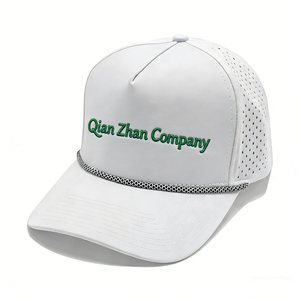 Casquettes de golf unisexes personnalisées à séchage rapide en gros, avec broderie, couleurs de tissu, couleurs de cordon, broderie 3D/plate, toutes les options - Product Image 4