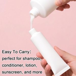 Emballage cosmétique en plastique à étiquette privée, tubes souples pour crème, lotion, tube souple pour exfoliant visage, nettoyant visage - Product Image 5