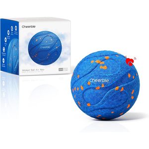 Cheerble Wicked <b>Ball</b> Air Neo Blue Interactive <b>Dog</b> Toy Medium Large Heartbeat Auto Moving Bouncing Rotating ETPU - Product Image 1