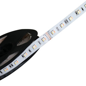 SMD 5050 rgbaw (5 trong 1) màu 12V 24V 60Led mỗi mét linh hoạt LED Strip Ánh Sáng IP65 RGB + hổ phách + lạnh Trắng CCT RF điều khiển - Product Image 2