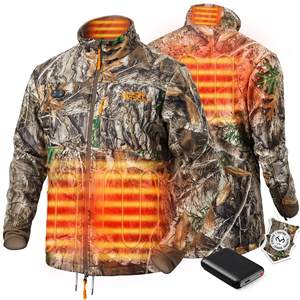 Battery Winter Coat Camo Hunting Chaqueta térmica para hombres y mujeres - Product Image 1