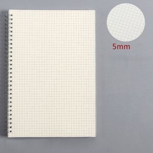 Wj6877 Customized Wholesale A6/A5/B5 Horizontal/Grid/<b>Blank</b> Inner Frosted Transparent Pp Coil <b>Notebook</b> - Product Image 6