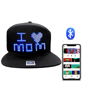 Ứng dụng điều khiển lập trình LED Baseball Cap đầy đủ màu sắc ánh sáng hiển thị thể thao và chính thức phong cách Mũ bóng chày - Product Image 6