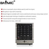 OEM Mixeur à gratter DJ 3 canaux Serato Innofader Crossfader DVS licence 3 Effet d'accès direct Selecto