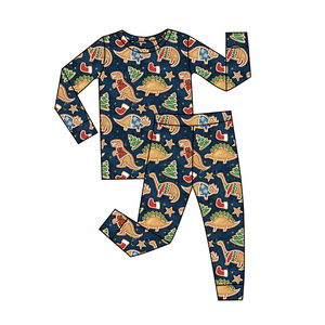 बांस के बच्चे के कपड़े थोक रूप से पेजामा की स्लीवियर कस्टम प्रिंट बांस के बच्चे पजामा जिपर - Product Image 3