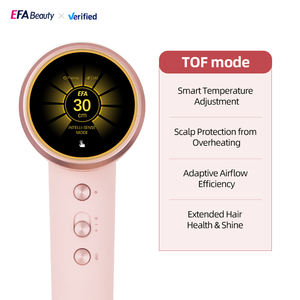 ไดร์เป่าผม EFA D78PM ระดับมืออาชีพ ความเร็วสูง 1600 วัตต์ |   เซ็นเซอร์จับยึดแบบ TOF |   ระบบประจุลบ |   จอแสดงผล LCD อัจฉริยะ 7 <span class=keywords><strong>UI</strong></span> สำหรับโรงแรม - Product Image 2