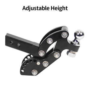 Gancho de Remolque Ajustable para Parachoques Trasero con Receptor de 2 Pulgadas, Piezas de Repuesto Todoterreno, Enganche de Remolque, Accesorios para Remolques de Campamento y Automóviles - Product Image 3