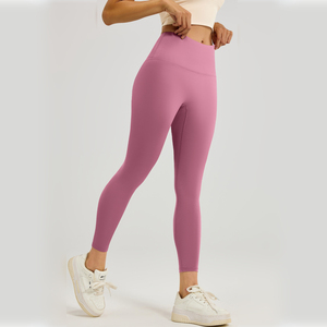 Leggings da corsa slim fit con design modellante e tessuto morbido ed elasticizzato per <span class=keywords><strong>palestra</strong></span> e attività all'aperto - Product Image 2