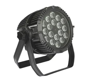 Outdoor Par Lights 18X10W RGBW 4 in 1 Color LED Par Cans IP65 Waterproof stage lighting