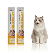 Barritas Cremosas con Sabor a Yema de Huevo de Gallina, OEM, ODM, Marca Privada, Golosinas para Gatos, Alimento Húmedo, Golosina Líquida para Gatos, Snack para Mascotas