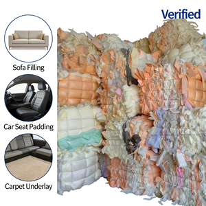 Déchets de mousse compressée en polyuréthane <span class=keywords><strong>recycl</strong></span>é en gros pour la fabrication de mousse rebondie - Product Image 1