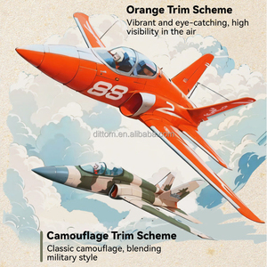 FMS145POR8S 90mm Super Scorpion V2 <span class=keywords><strong>EDF</strong></span> Jet Glider Modèle d'avion 2.4G 6CH RC Fighter Avion 8S Version PNP FMS145PCM8S - Product Image 3