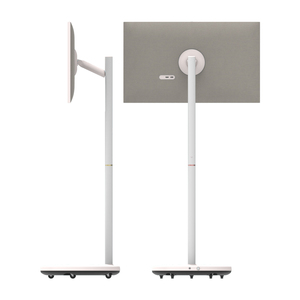 Téléviseur intelligent LED blanc de 32 pouces avec écran tactile, système d'exploitation Android, 8 Go + 128 Go de stockage, support rotatif, téléviseur de salle de bain, portable - Product Image 2