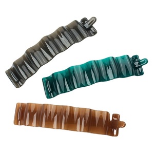 Nouveau Acétate Imprimé Léopard Ambre Style Coréen Twist Ponytail Clip Vertical Grande <span class=keywords><strong>Boucle</strong></span> Simple pour Enfants Fabricant En Gros - Product Image 5