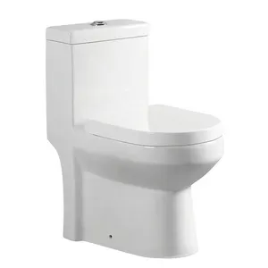 Cupc Inodoro Siphonic WaterSense Baño de cerámica Inodoro de una pieza