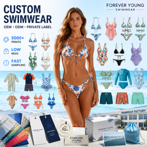 Service OEM d'usine - Maillot de bain bikini écologique <span class=keywords><strong>Tamanna</strong></span> pour femme avec encolure halter, séchage rapide et extensible, ensemble 2 pièces - Product Image 5
