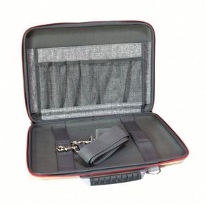 เคสใส่แล็ปท็อปขนาด 13.3 นิ้ว ทนทาน พร้อมหูหิ้วโลโก้สั่งทำพิเศษ วัสดุ EVA หนังคอร์ก นีโอพรีน PU  ขายส่ง - Product Image 5