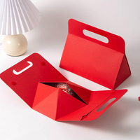 Boîte à bonbons de mariage personnalisée avec logo créatif, emballage tendance, petite boîte cadeau pour fête d'anniversaire, sac en papier pour chocolat