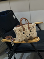 Sacs à main en peluche pour femmes, design personnalisé, vente en gros d'usine OEM, porte-monnaie d'hiver moelleux à visage souriant
