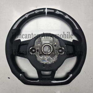 Volant de direction en microsuède et fibre de carbone, best-seller d'usine, pour Volkswagen, pour VW GTI7 Golf MK7 - Product Image 2