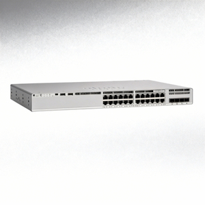 Commutateur Ethernet géré C9300-24P-A neuf, 24 ports Gigabit PoE+ pour réseau d'entreprise - Product Image 1