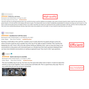 Cydisplay nhiệm vụ nặng nề trượt trong gấp một khung vỉ<span class=keywords><strong>a</strong></span> hè dấu hiệu 24x36 inch bánh sandwich Bảng sắt hai mặt vỉ<span class=keywords><strong>a</strong></span> hè dấu hiệu - Product Image 3