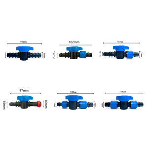 Irrigation System <strong>Mini</strong> <strong>Ball</strong> <strong>Valve</strong> Connect Drip Tape Pipe Irrigation Control <strong>Valve</strong> for Agriculture Irrigation - Product Image 4