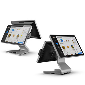 All-in-One 17 ''/19''/21.5 ''/27'' Multi-<span class=keywords><strong>Touch</strong></span> Máy tính để bàn Dual-<span class=keywords><strong>Screen</strong></span> POS hệ thống điện dung màn hình cảm ứng POS thiết bị đầu cuối máy ảnh - Product Image 4