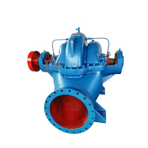 Machine de pompage centrifuge à carter séparé pour centrale hydroélectrique, pompe à eau et sable à double aspiration - Product Image 1