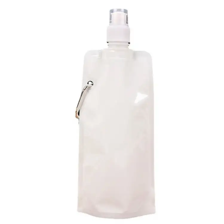 Traveling Outdoor Sports Foldable Drink Bottles 250mL/500mL Collapsible Water Bottle Bag collapsible water bottle/folding water