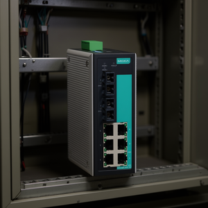 Moxa EDS-308-MM-SC สวิตช์แบบไม่ต้องมีการจัดการสำหรับติดตั้งบนราง DIN อุปกรณ์เครือข่ายอุตสาหกรรมอีเธอร์เน็ต 8 พอร์ต - Product Image 3