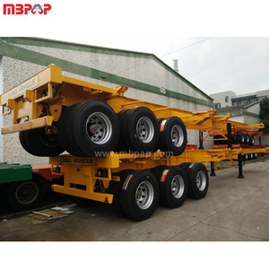 <span class=keywords><strong>Fuente</strong></span> de <span class=keywords><strong>la</strong></span> fábrica de china de dos/tri eje esqueleto/esquelético semi remolque - Product Image 1