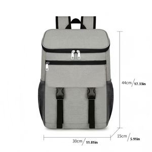 Sacs à dos isothermes en gros pour pique-nique, sacs bento thermiques en PEVA pour randonnée, camping et pêche - Product Image 2