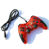 Manette de jeu filaire USB pour ordinateur, contrôleur PC, jeux d'arcade, joystick King of Fighters avec vibration