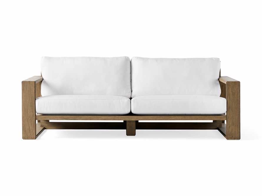 New arrival modern luxury patio teak solid wood garden sofa set outdoor furniture