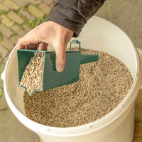Cuillère à graines pour mangeoire à oiseaux, cuillère manuelle en plastique pour l'alimentation des oiseaux sauvages, outil de remplissage, vert, violet, rouge