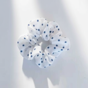 Trending Retro fatto a mano in resina acrilico nastro di pizzo Scrunchies vendita calda all'ingrosso di moda accessori per capelli per bambini e donne - Product Image 2