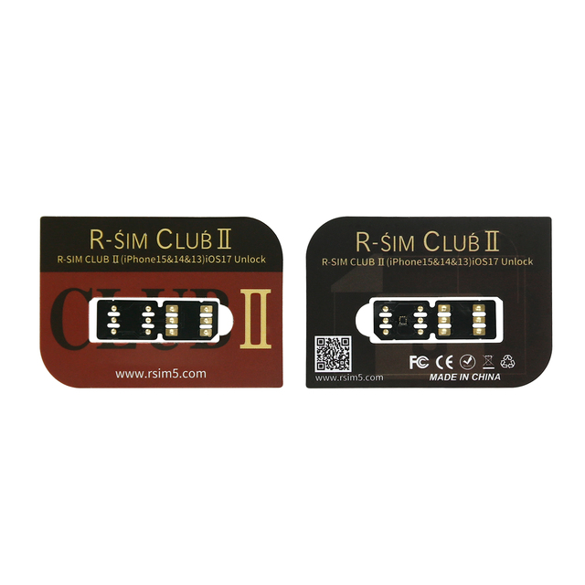 Rsim R-SIM CLUB Rsim Club 2 for 15 Series Mobile signal CLUB 2 Unlock Sim Card for IOS17 IOS18.X