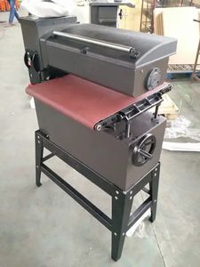 Herramientas de carpintería STR, máquina <span class=keywords><strong>lijadora</strong></span> de tambor, pulidora <span class=keywords><strong>con</strong></span> cepillo ancho, lijadoras de correa para pulir madera - Product Image 5