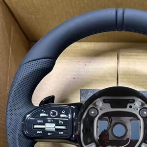 Volante de Carreras Estándar OE de 370 mm, Plug & Play, de 3/4 Radios para Autos de Alto Rendimiento W223 W213 GLE GLC - Product Image 5